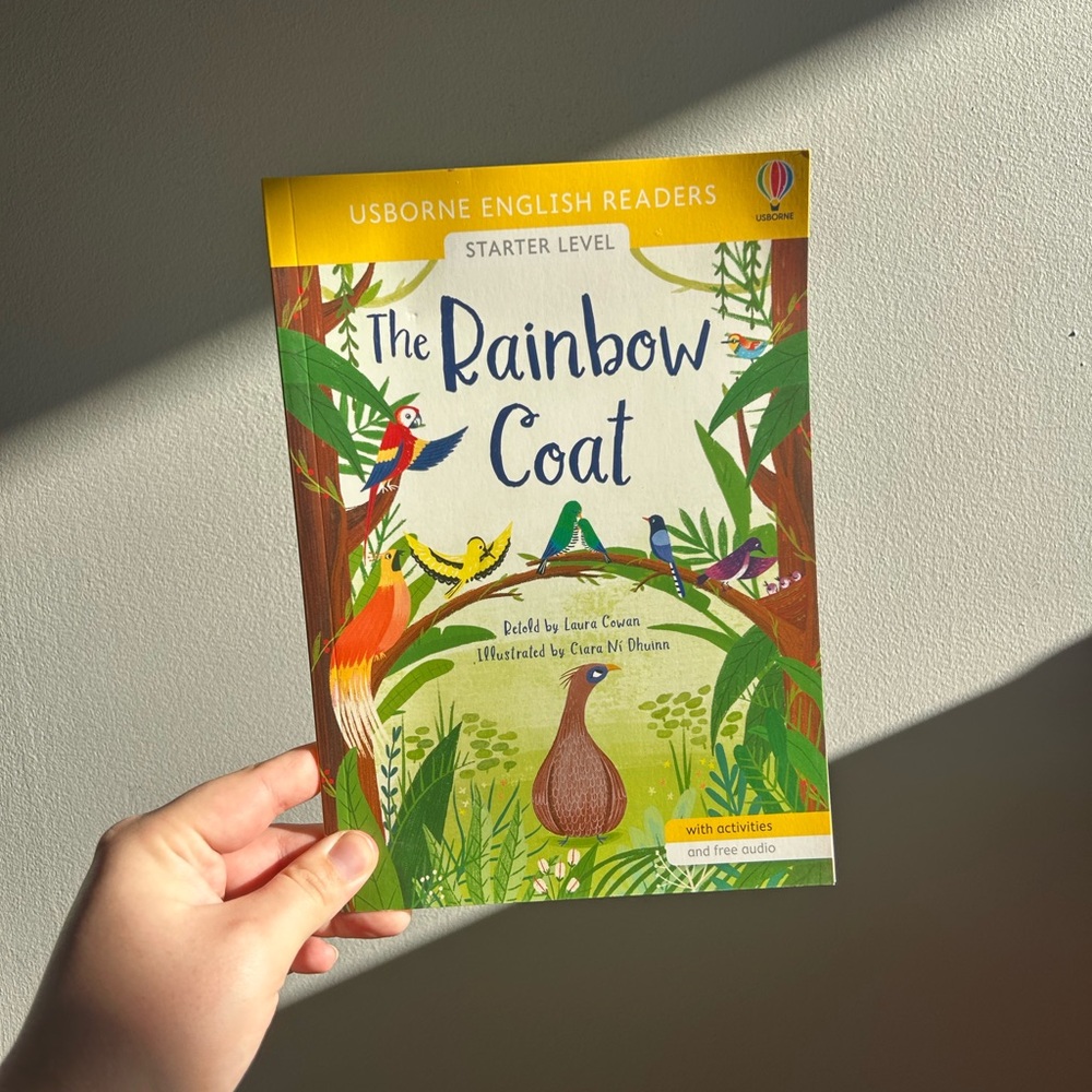 NEW Usborne English Readers: The Rainbow Coat Book
